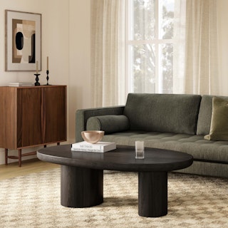 Baarlo 46" Coffee Table - Black